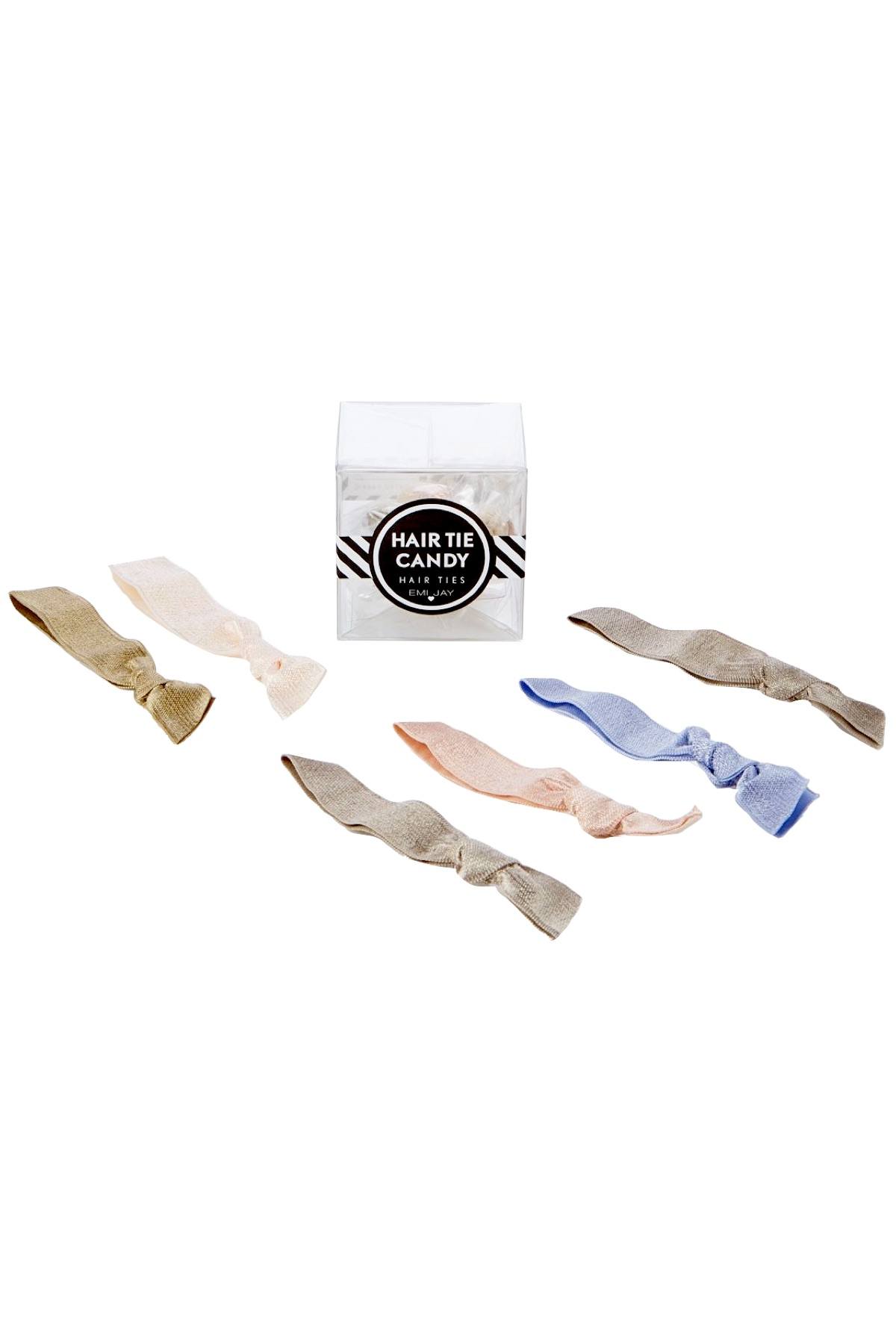 EMI JAY Neutral Hair Tie Candy 12 Pack Hair Ties