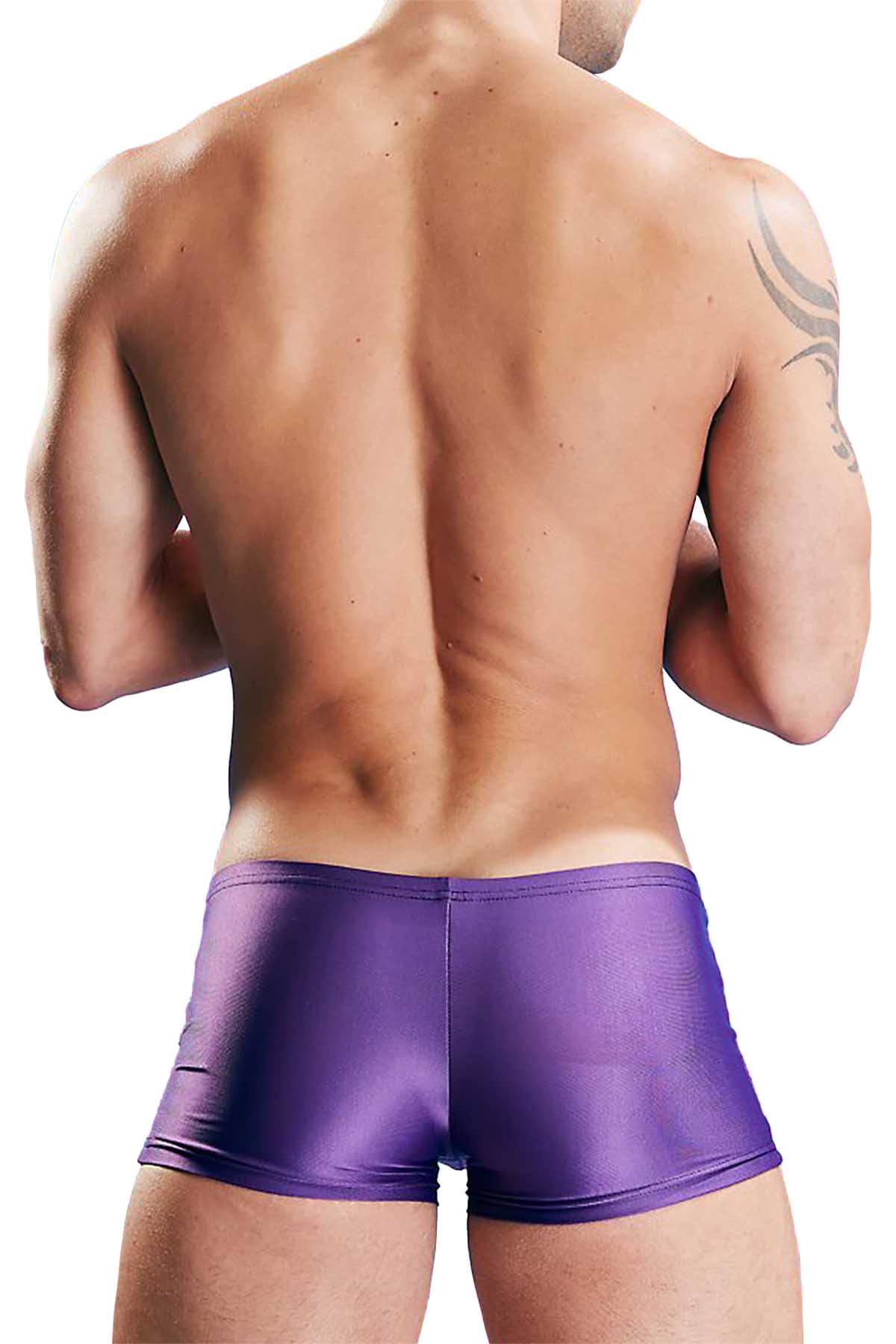 Elektrik Purple Wikiki Lace-Up Swim Trunk