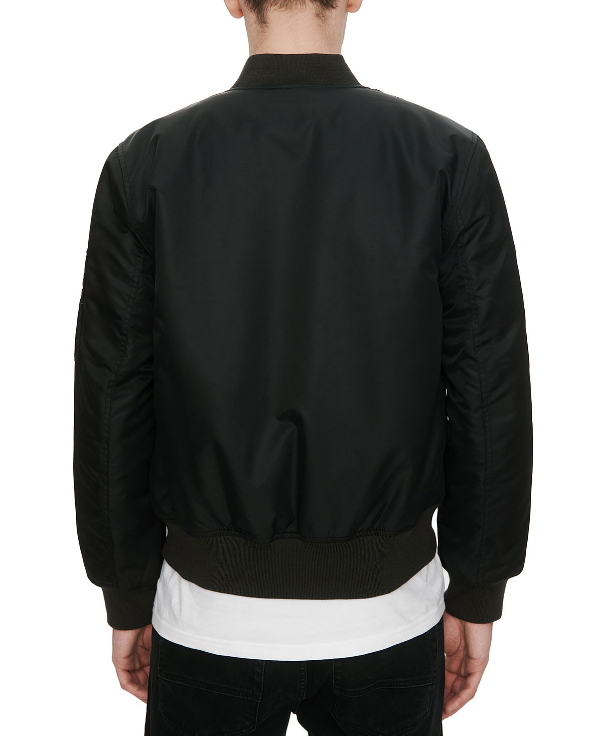 Eleven Paris Bomber Jacket Jet Black