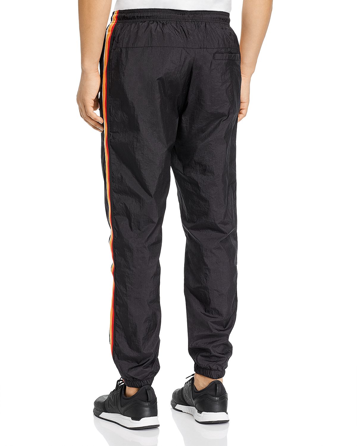 Ellesse e Domo Striped Track Pants Black