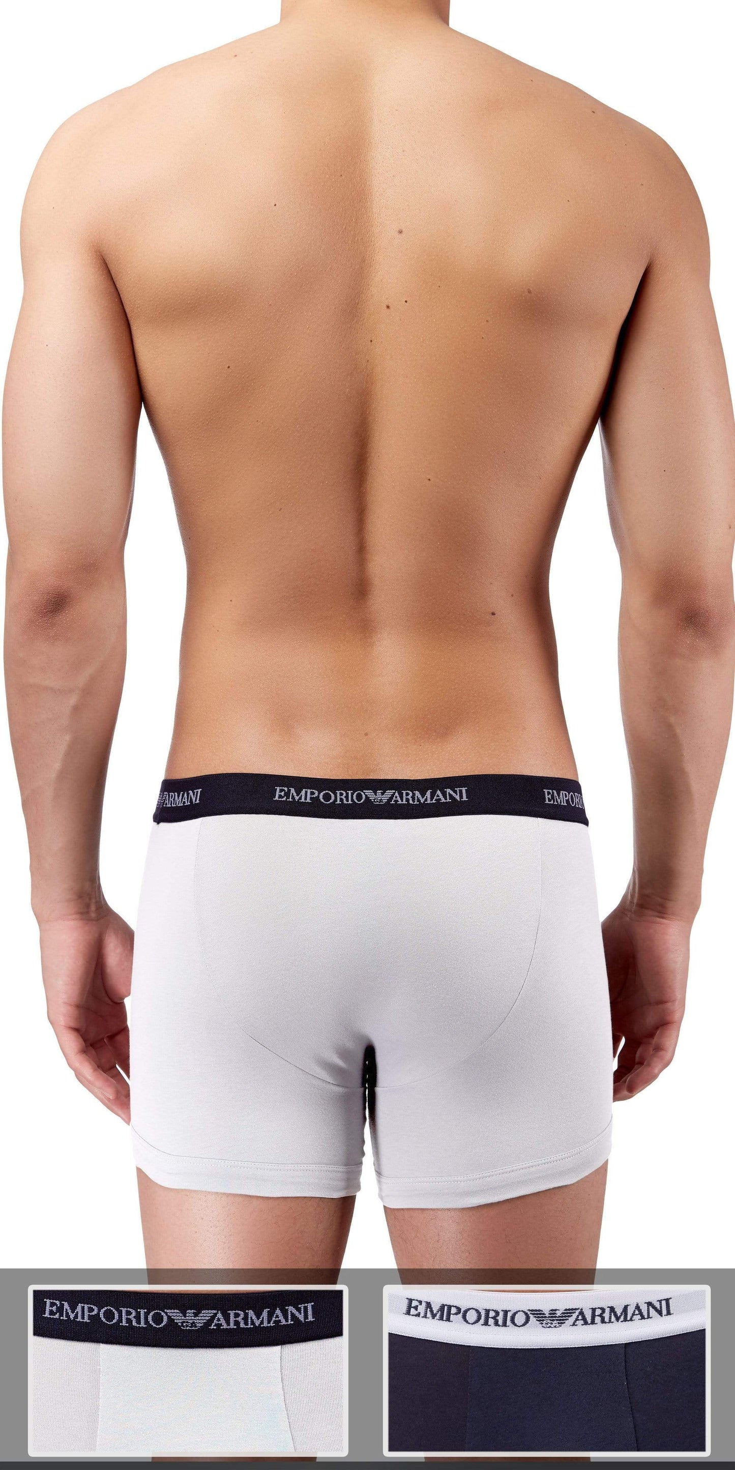 Emporio Armani 2-Pack Trunk White-marine