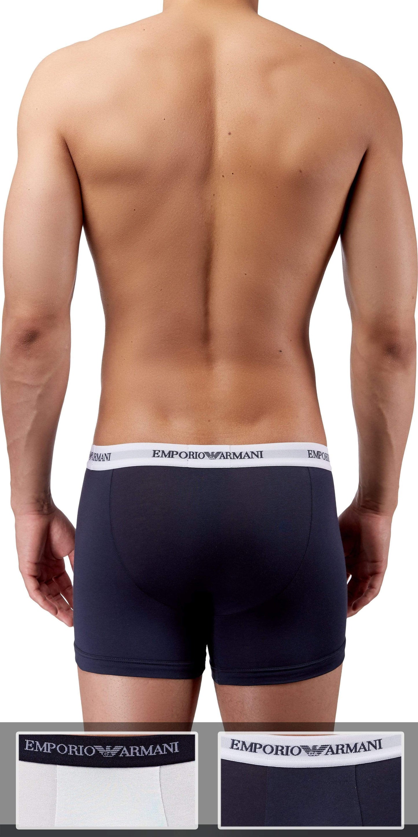 Emporio Armani 2-Pack Trunk White-marine