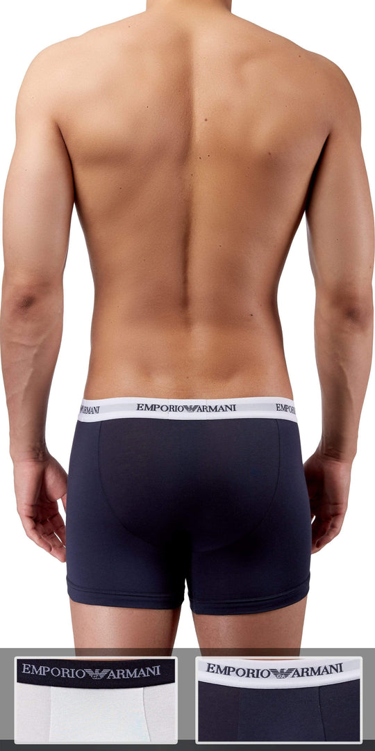 Emporio Armani 2-Pack Trunk White-marine