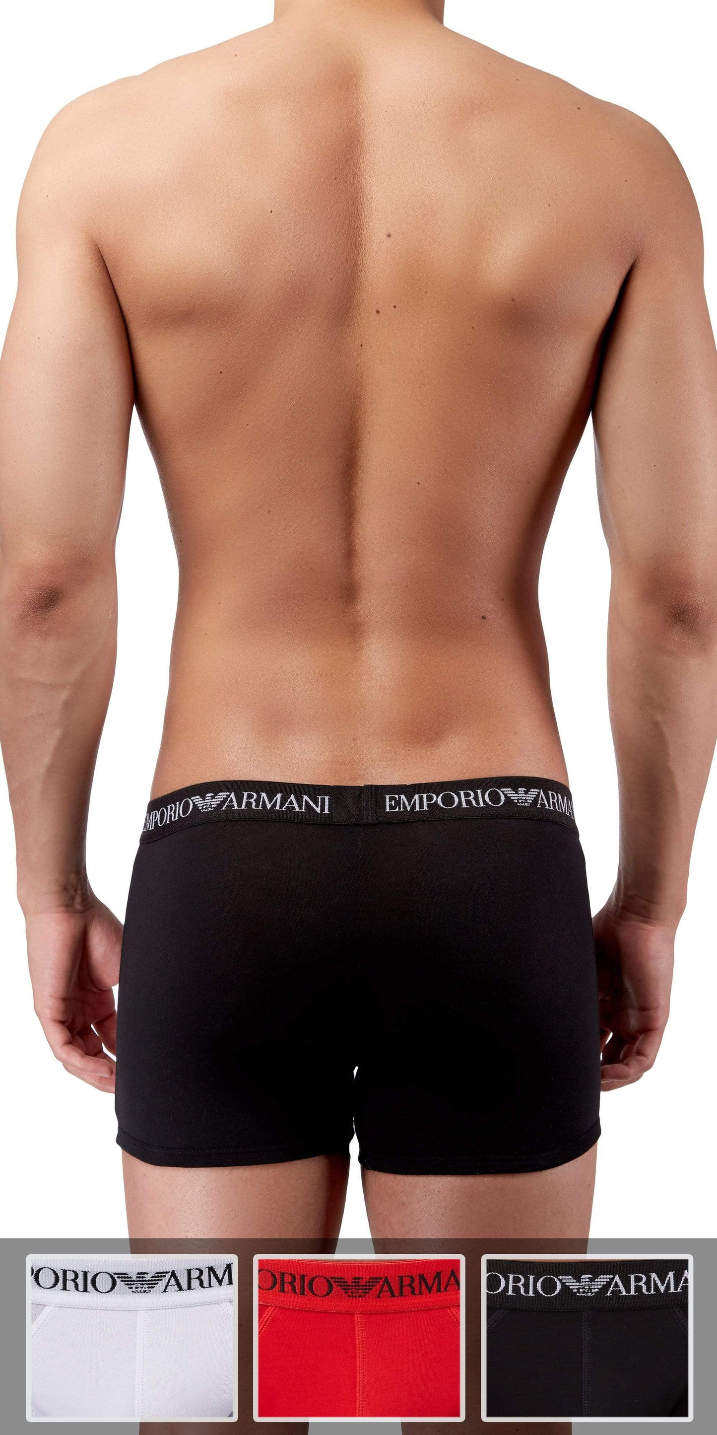 Emporio Armani 3-Pack Boxer Brief Red-white-black - 111611cc722