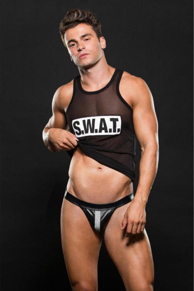 Envy Black Swat Jock Set