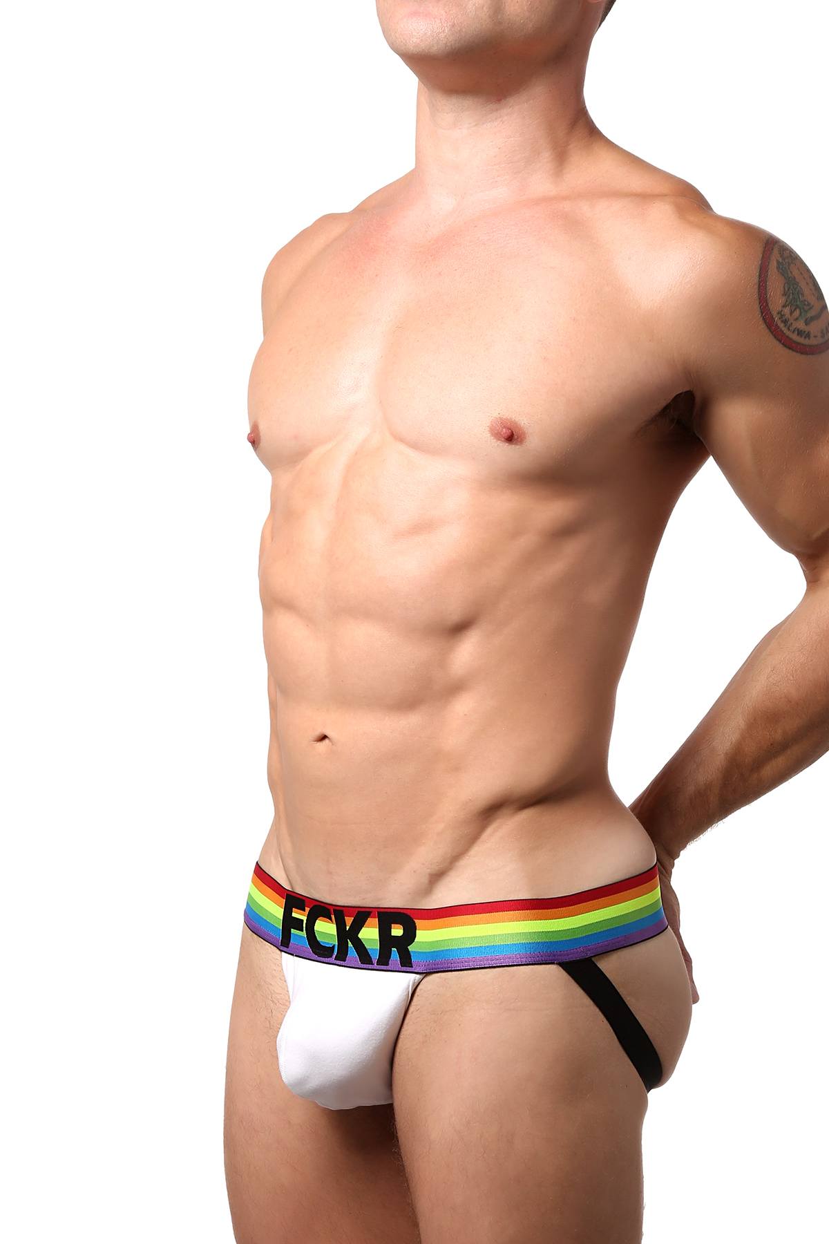 FCKR Pride White Jock