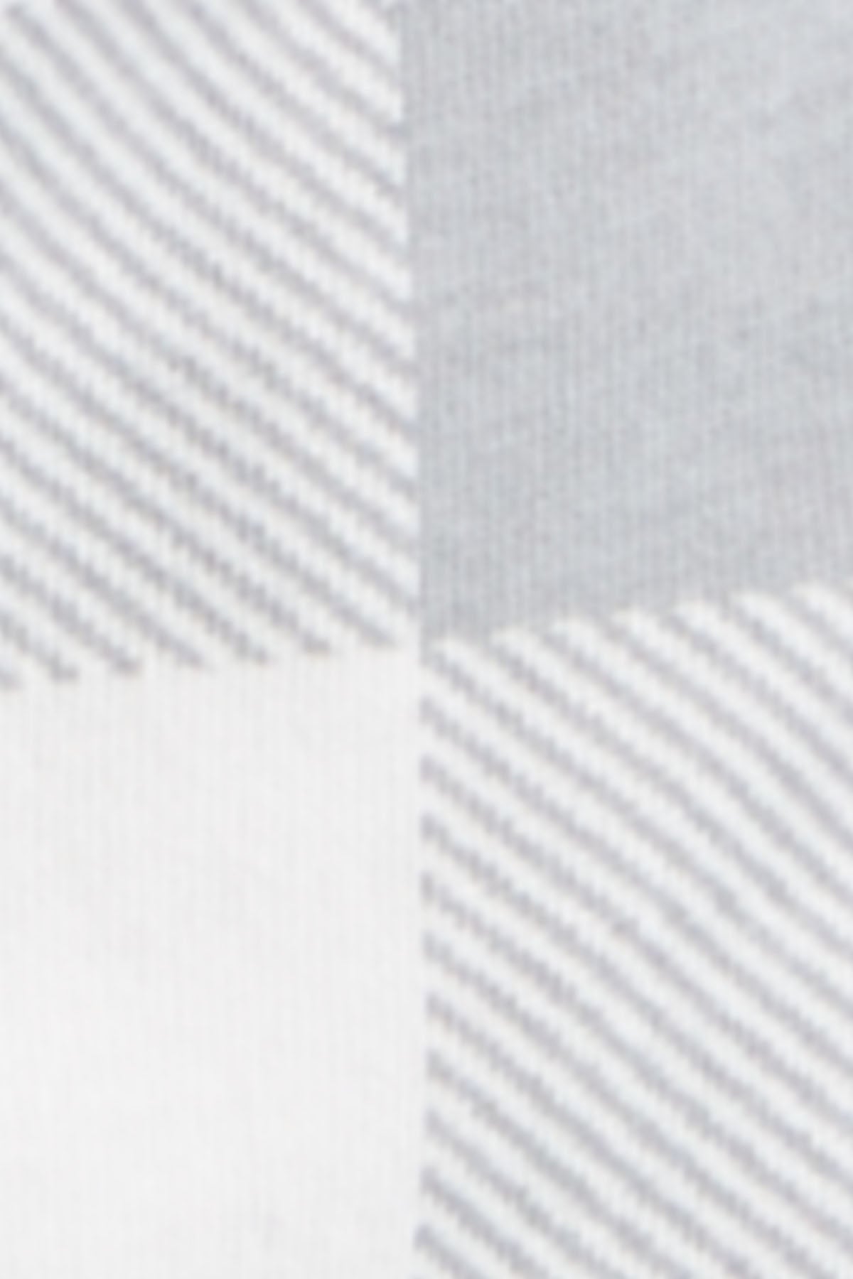 Family PJs BABY White Buffalo Check Baby Bear Footed Pajamas