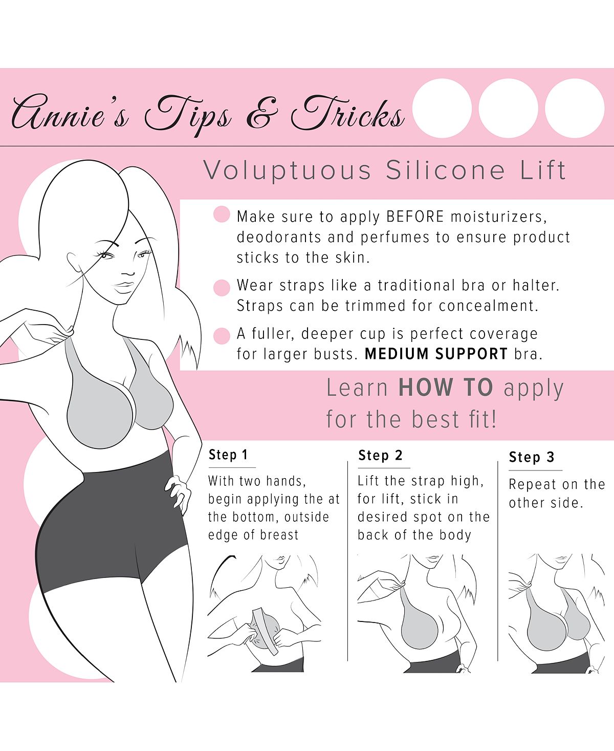 Fashion Forms Voluptuous Silicone Lift Bra Mc541 Nude 5