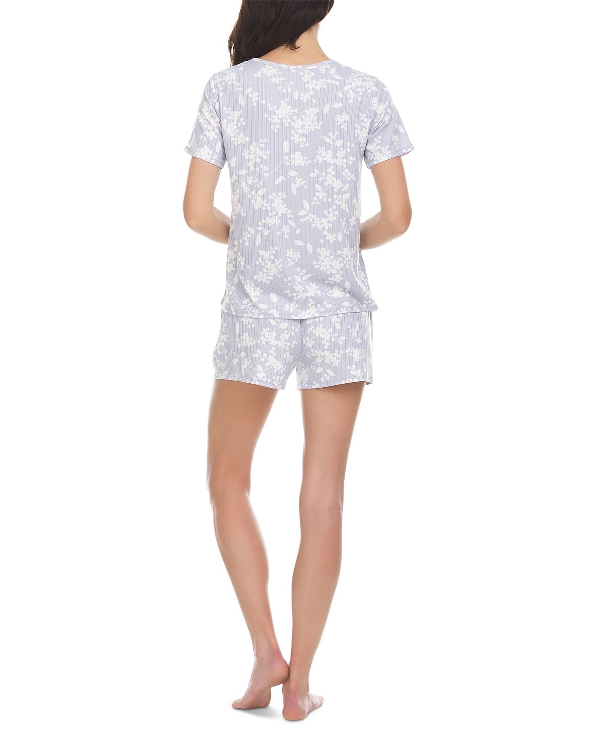 Flora By Flora Nikrooz Emilie Shorty Pajama Set Light Blue