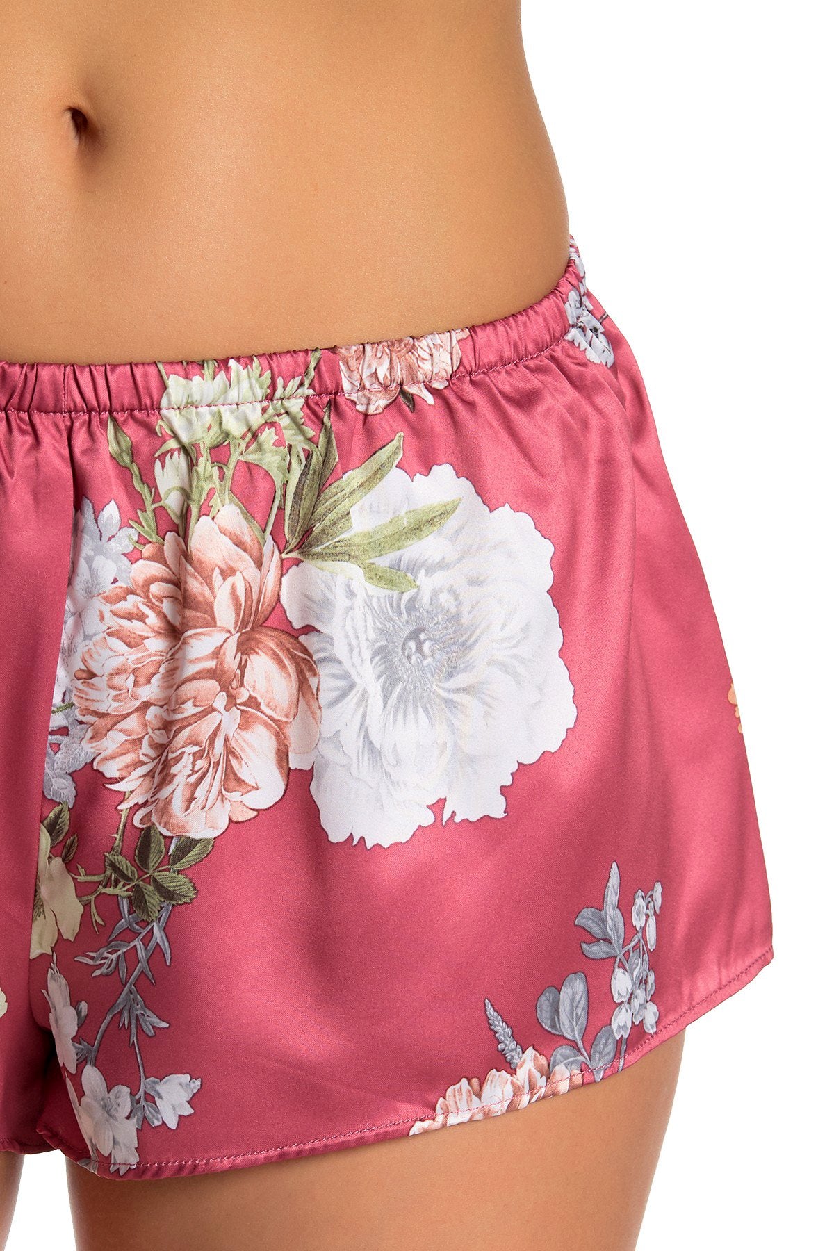 Flora Nikrooz Rosewater Arisa Floral Print Camisole / Short Lounge Set