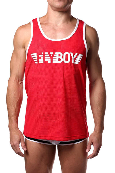 FlyBoy Sport Red Tank Top
