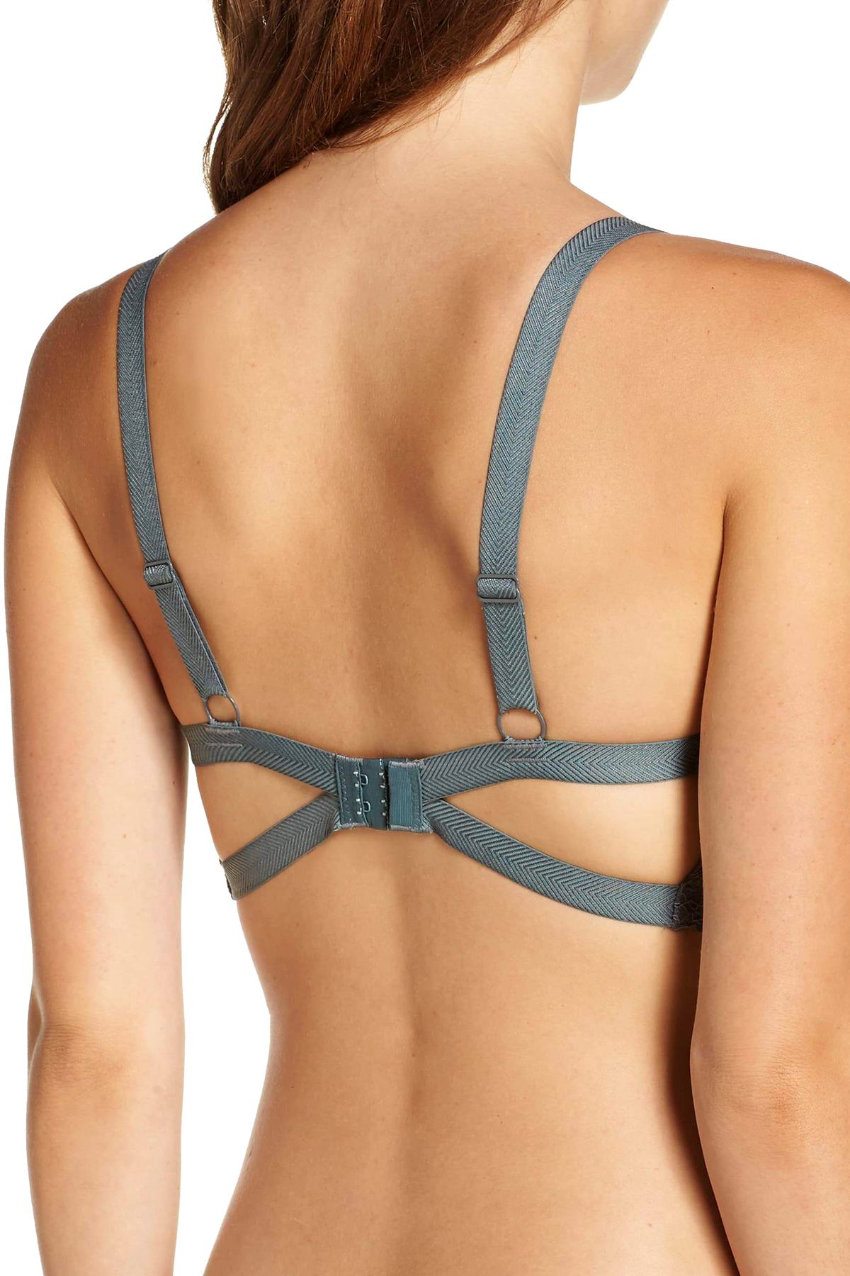 Free People Graphite 'Let Me Kiss You' Lace Bralette