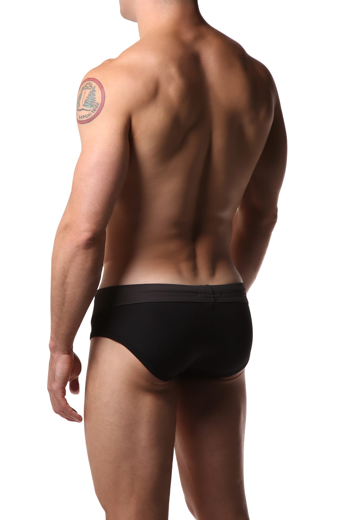 Freedom Reigns Charcoal & Black Swimwear