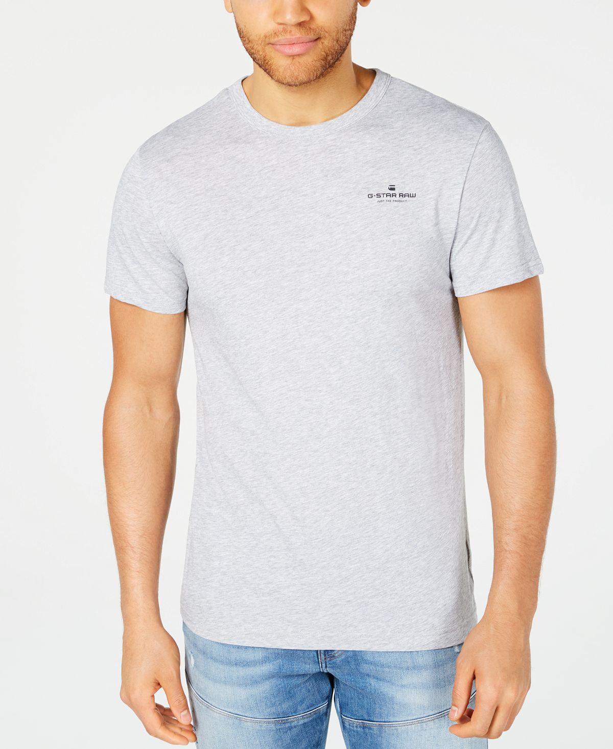 G-star Raw G Star Raw Rodis Heathered T-shirt Grey Heather