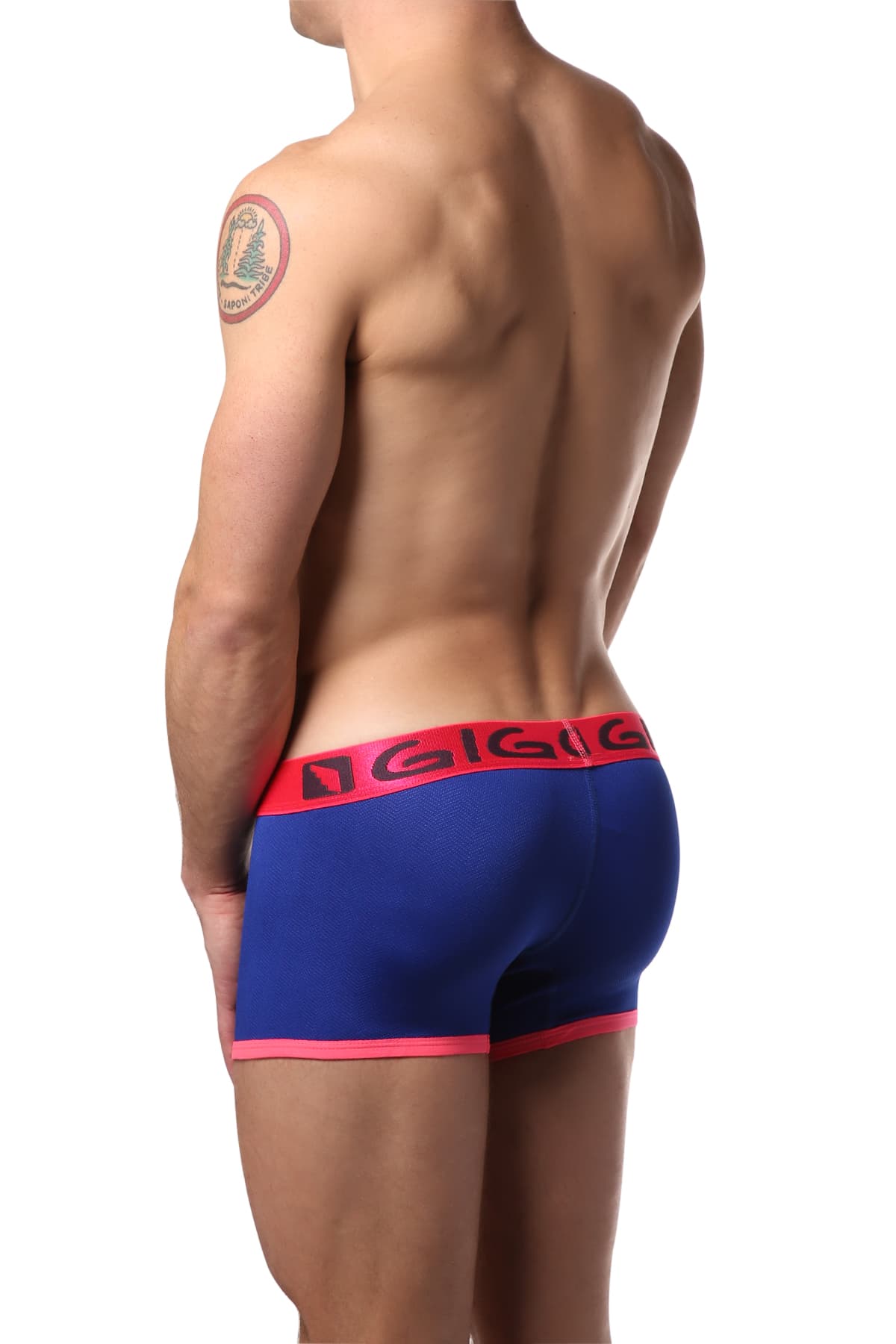 Gigo Blue Simple Short Boxer