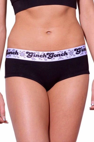 Ginch Gonch Black Magic GoGo Boyshort Brief