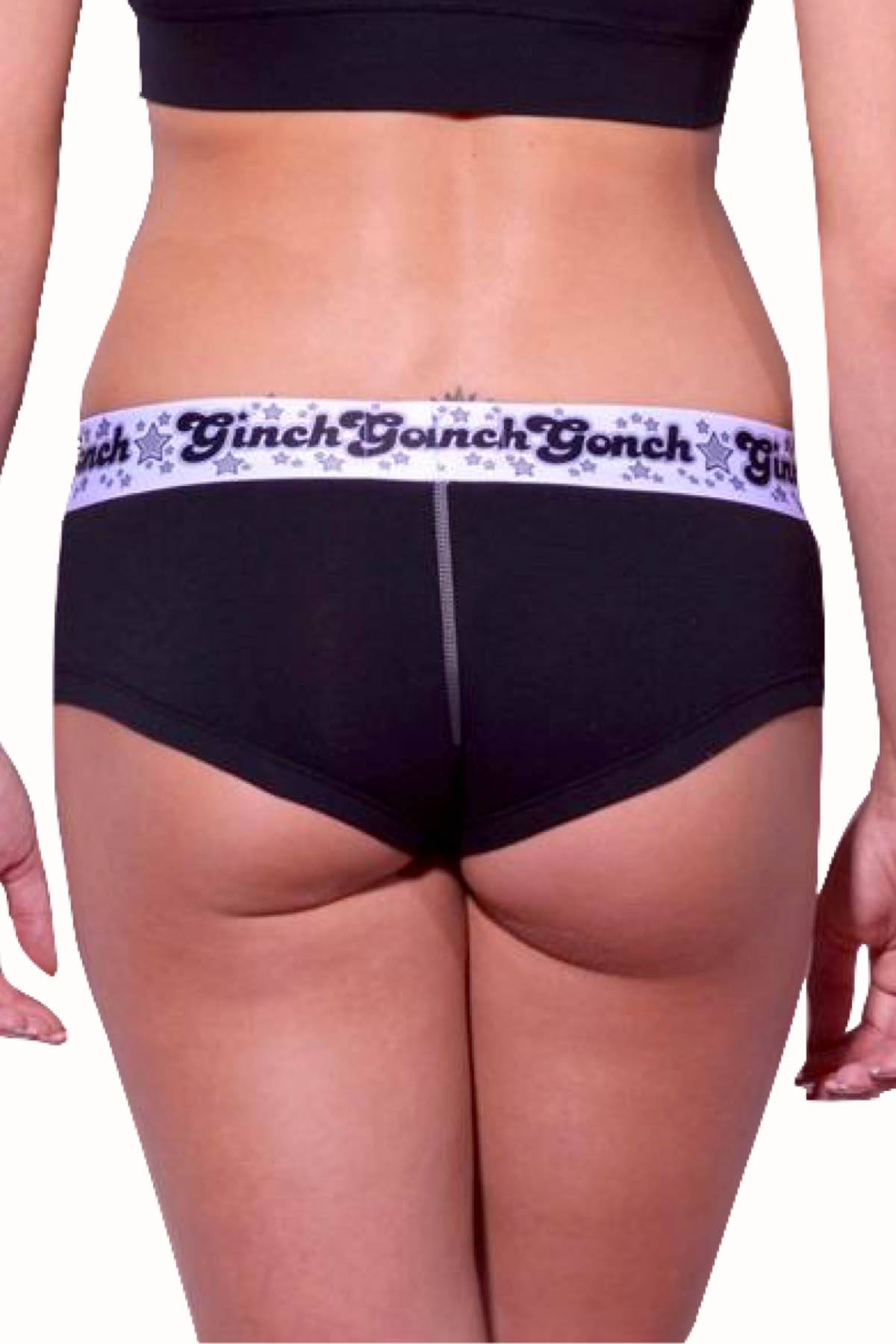 Ginch Gonch Black Magic GoGo Boyshort Brief