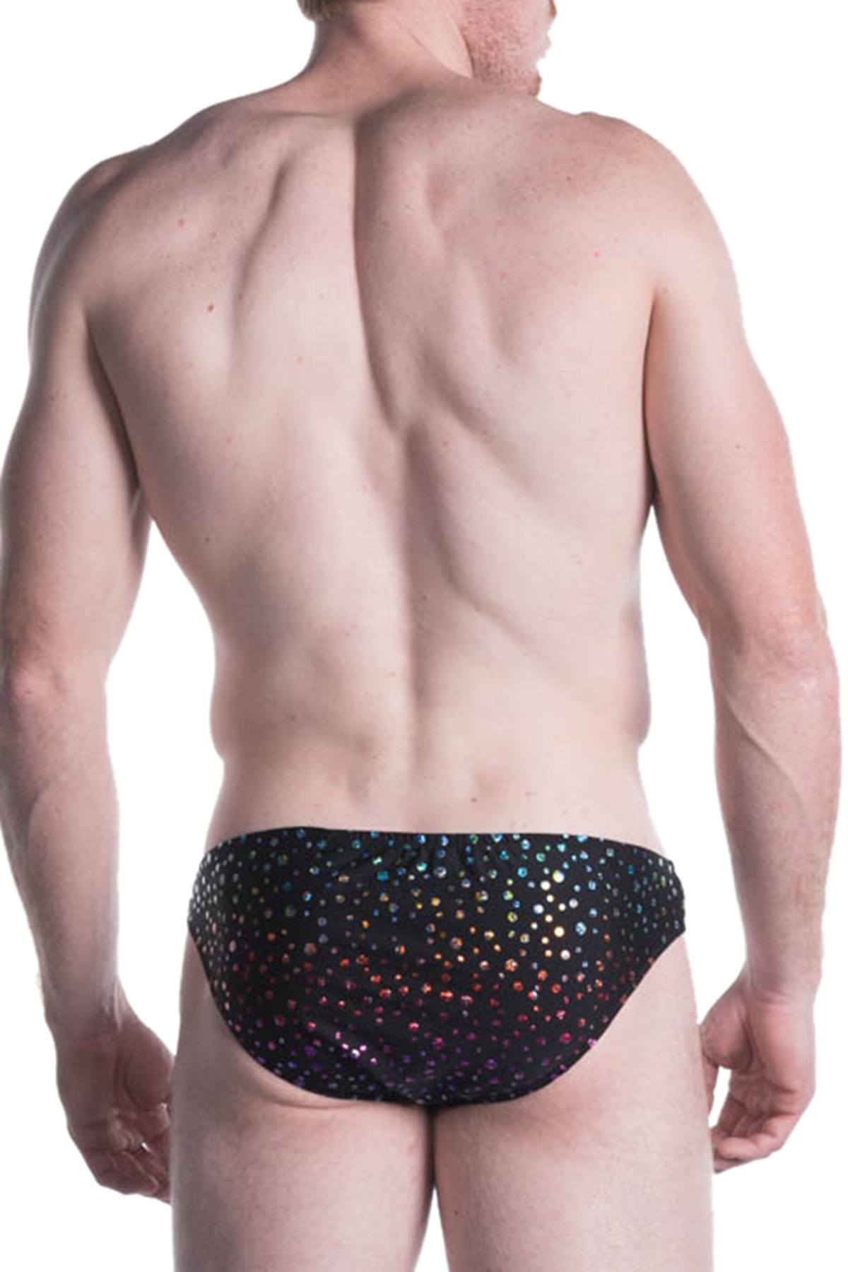 Go Softwear Black Hologram Swim Brief
