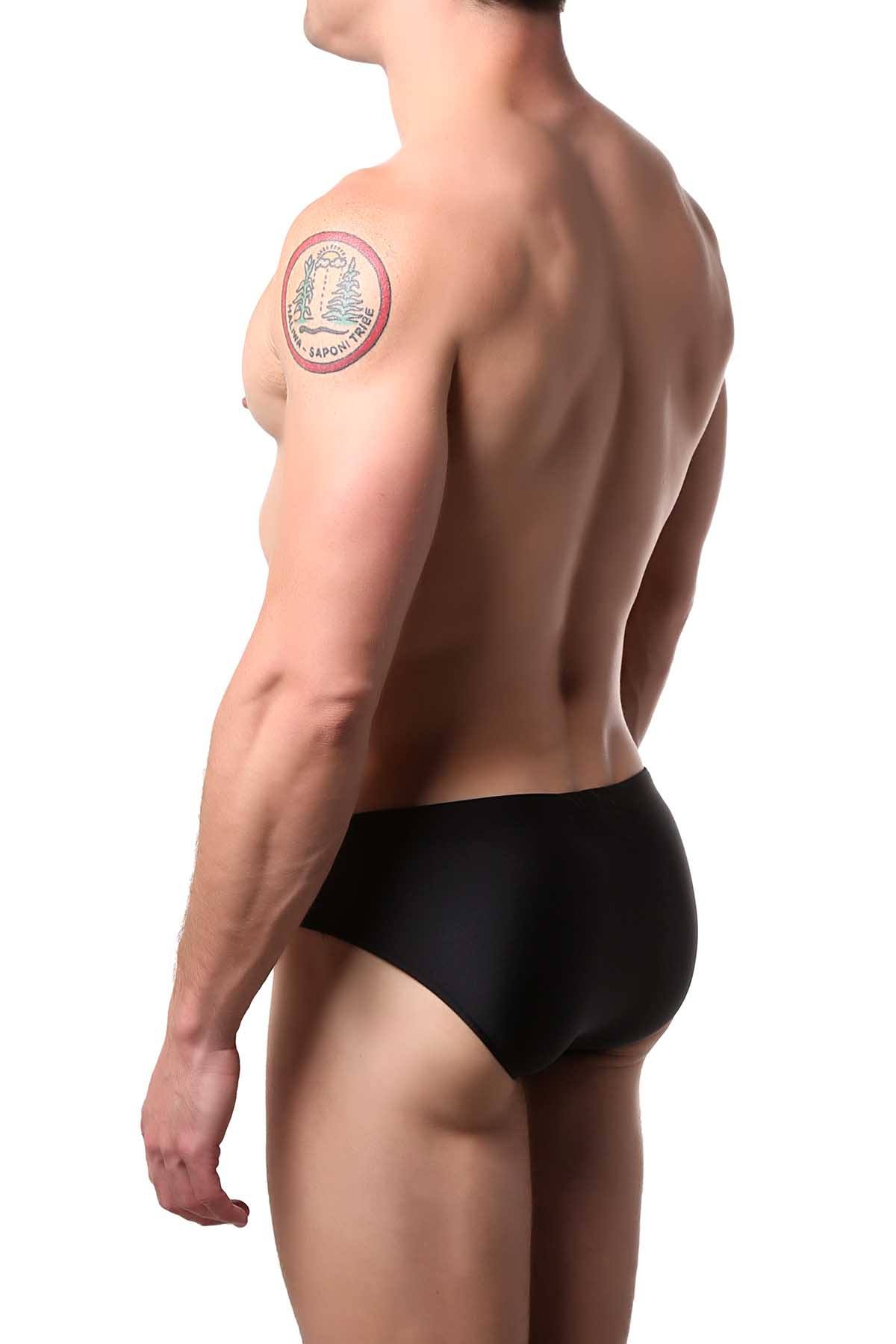 Go Softwear Black/Lime Tropix Swim Bikini Brief