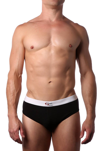 Go Softwear Black Original Padded-Butt Brief