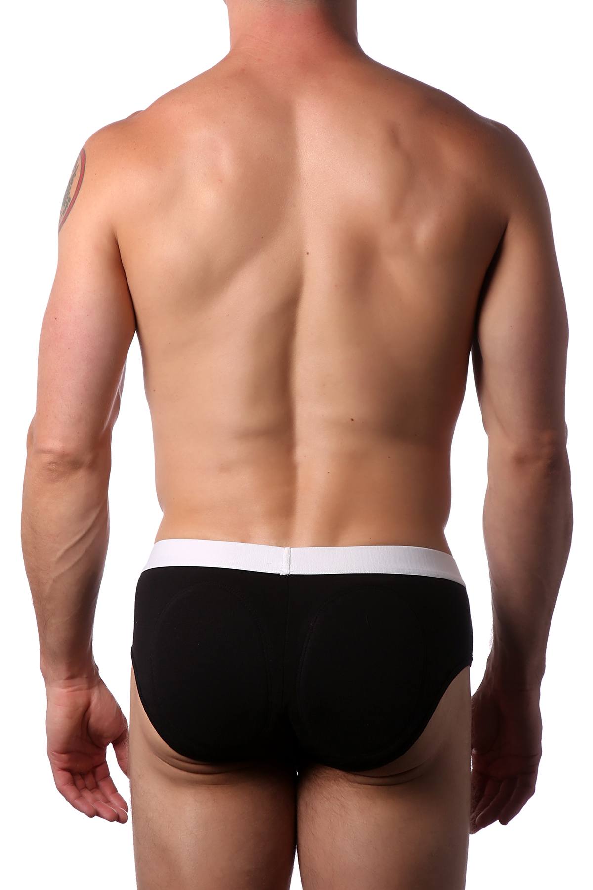 Go Softwear Black Original Padded-Butt Brief
