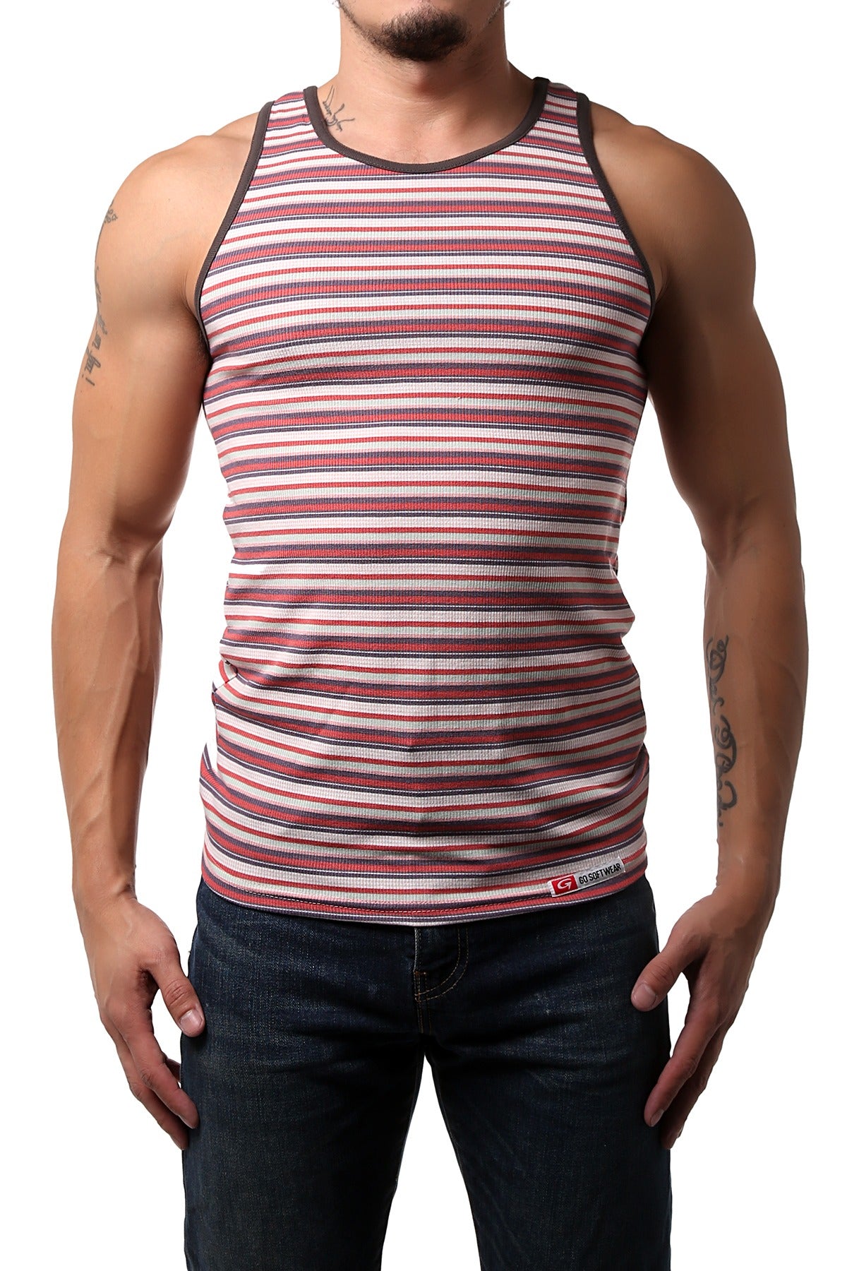 Go Softwear Mauve Monterey Tank Top