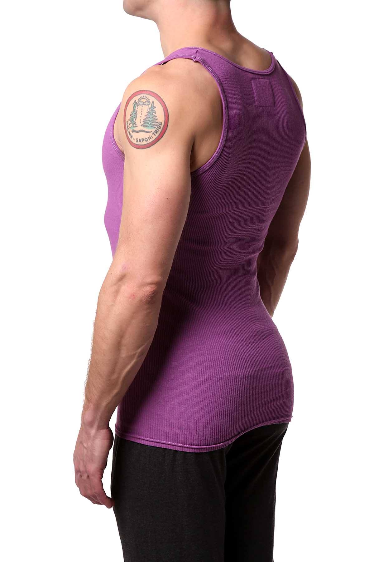 Go Softwear Plum Rib Tank Top