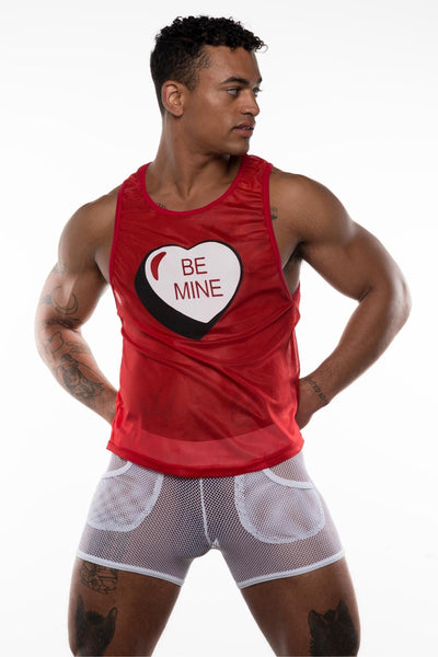 Go Softwear Red Be Mine Tank Top