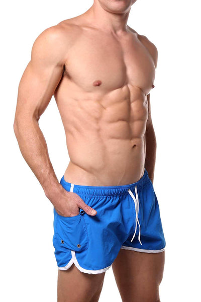 Go Softwear Royal/White Surfrider Swim Short