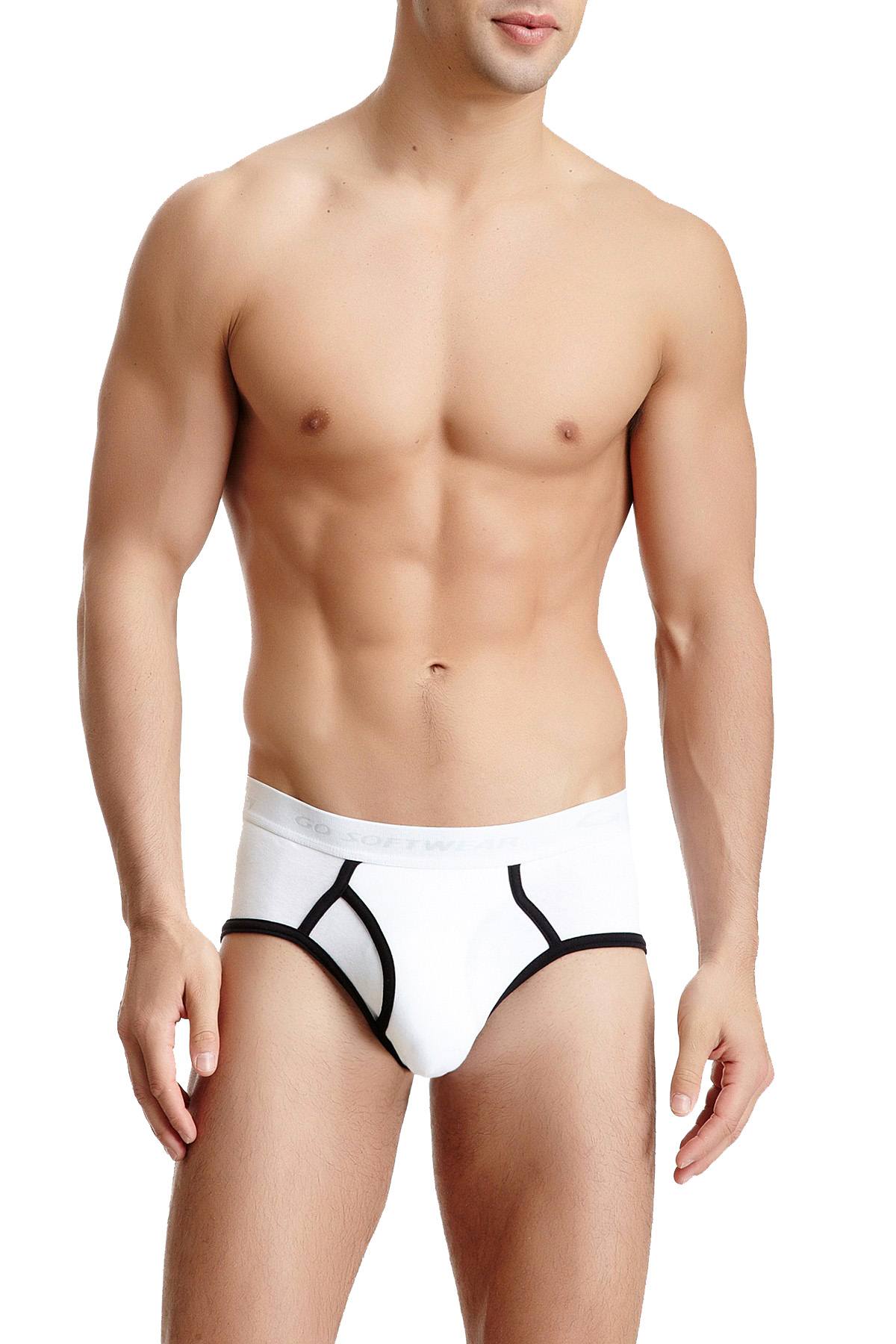 Go Softwear White/Black California Classic Boy Brief