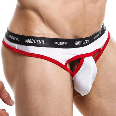 Good Devil White GDK038 Thong