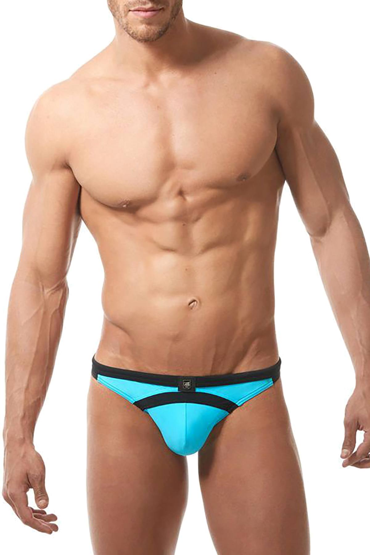 Gregg Homme Aqua/Black Sea Reef Swim Thong