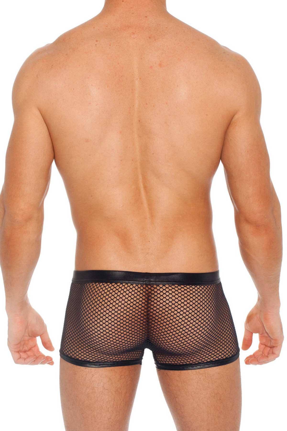 Gregg Homme Black Beyond-Doubt Mesh Trunk
