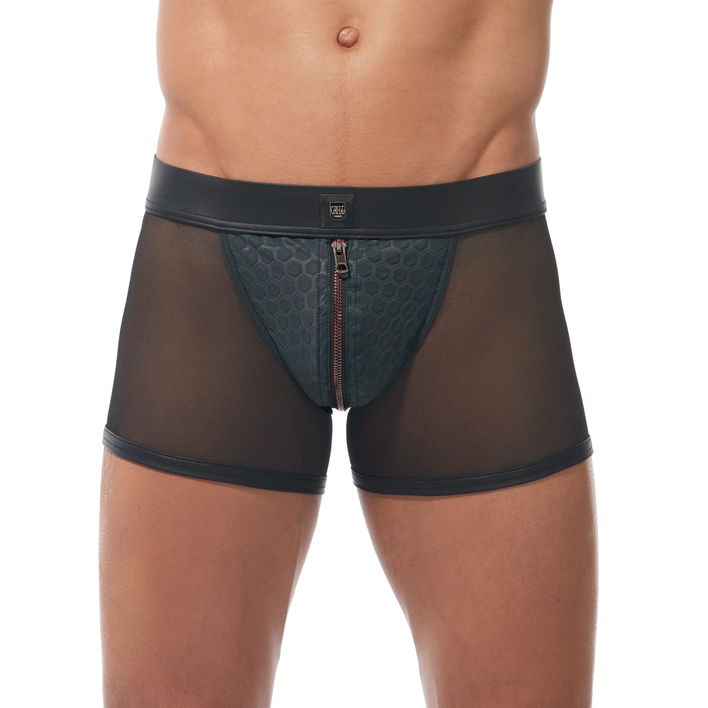 Gregg Homme Black RedLine Zipper Back Trunk