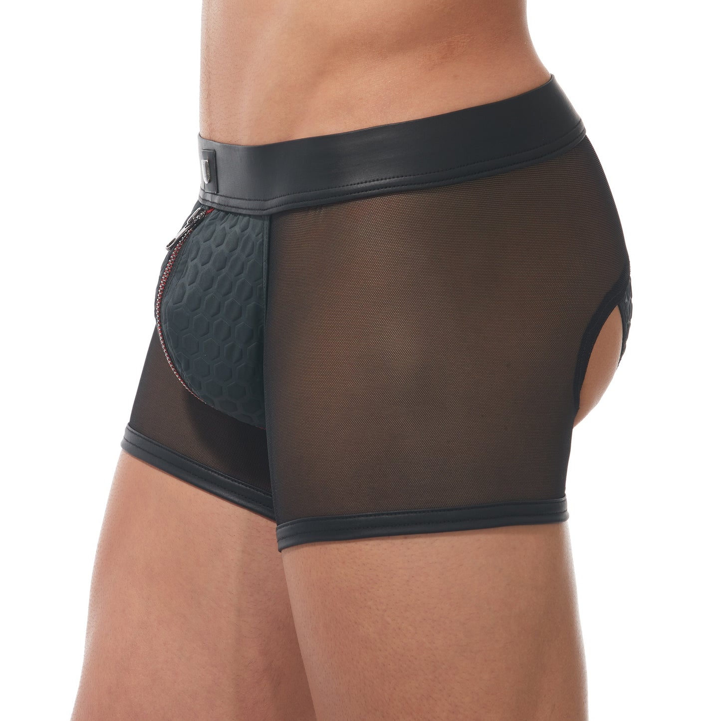 Gregg Homme Black RedLine Zipper Back Trunk