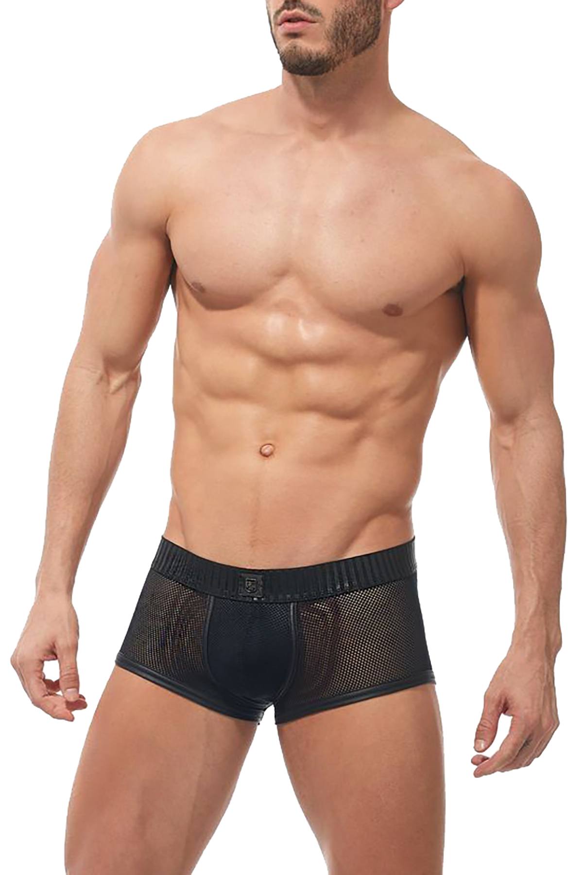 Gregg Homme Black Strap Boxer Brief
