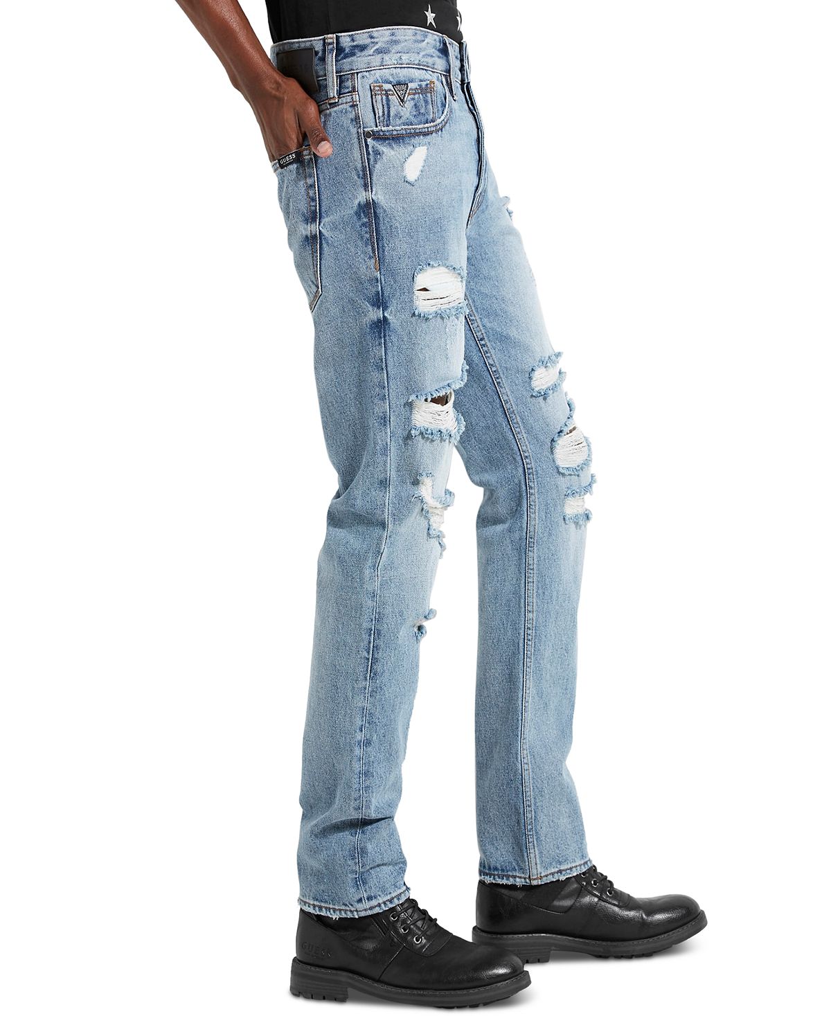 Guess Ripped Jeans Dynasty Wash