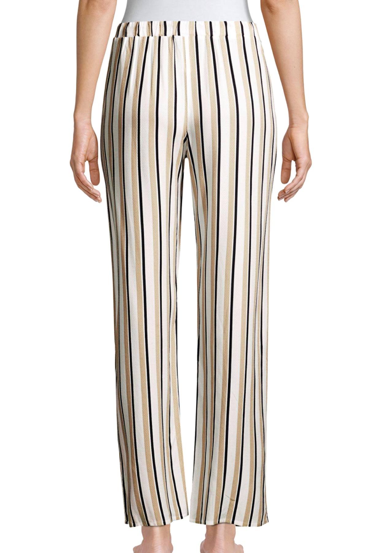 HANRO Pastel Stripe Woven Long Lounge Pant