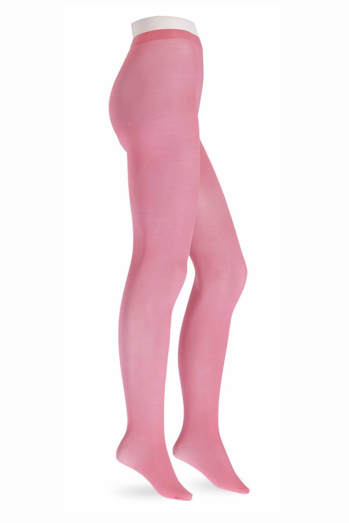 HUE Ocean-Rose Opaque Tights