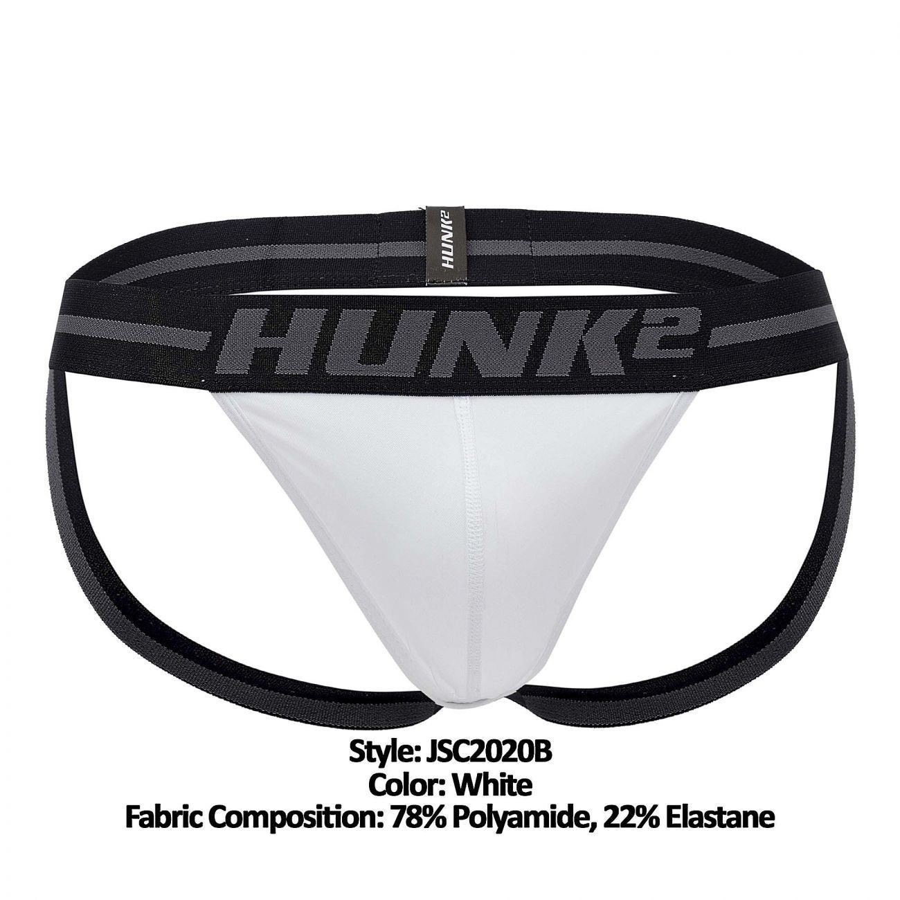 HUNK2 JSC2020C Phoenix Klar² Jockstraps Color White