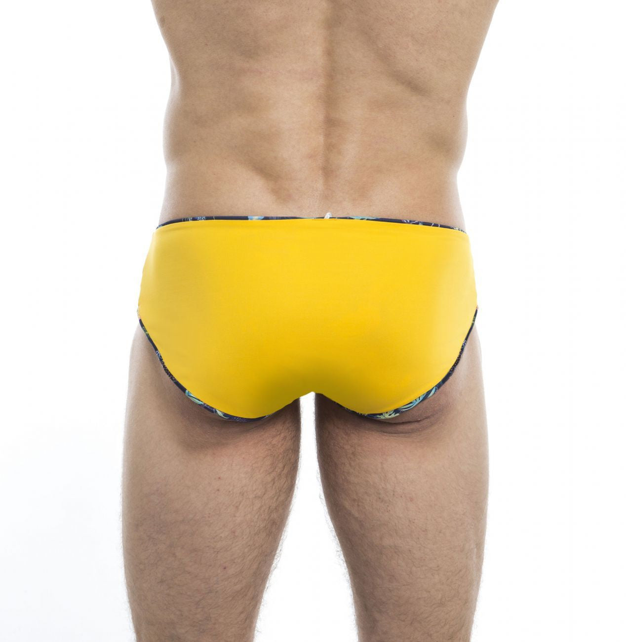 HUNK2 SB20191D Tucano² Reversible Swim Briefs Color Yellow
