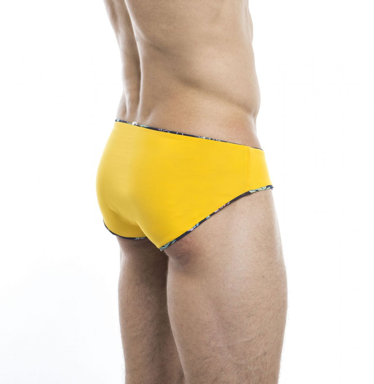 HUNK2 SB20191D Tucano² Reversible Swim Briefs Color Yellow