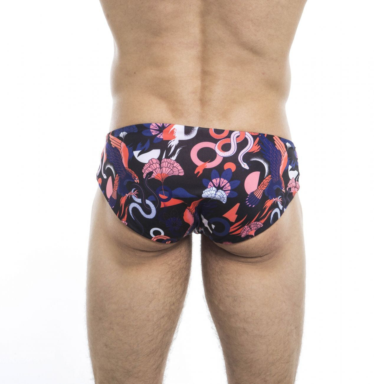 HUNK2 SB20201A Adler² Reversible Swim Briefs Color Orange