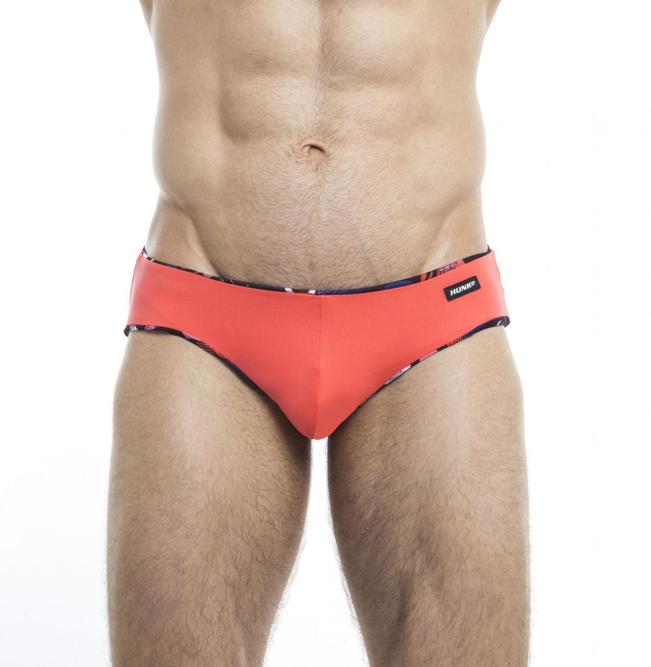 HUNK2 SB20201A Adler² Reversible Swim Briefs Color Orange