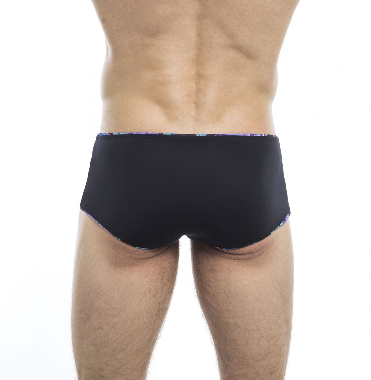 HUNK2 ST20191C Natter² Reversible Swim Trunks Color Black