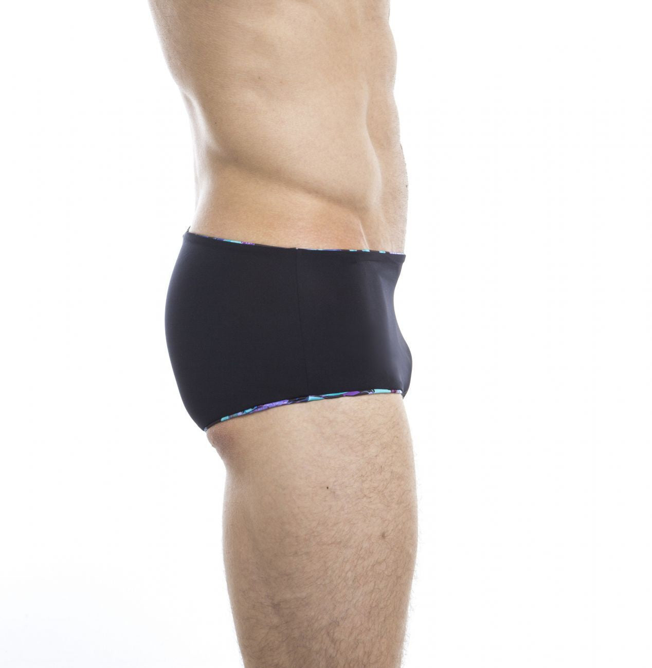 HUNK2 ST20191C Natter² Reversible Swim Trunks Color Black