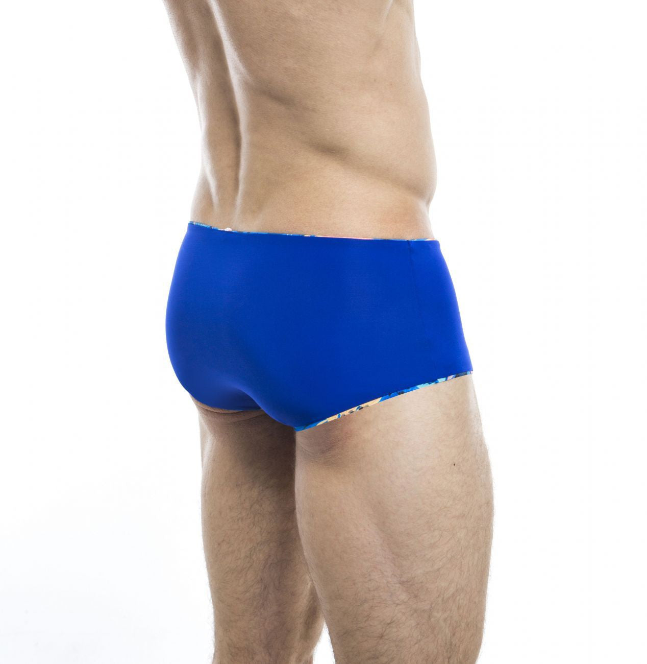 HUNK2 ST20201B Rampant² Reversible Swim Trunks Color Blue