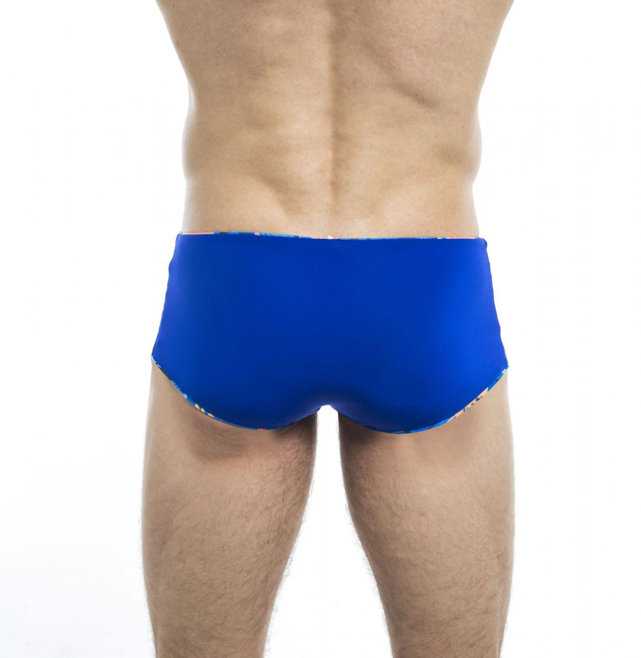 HUNK2 ST20201B Rampant² Reversible Swim Trunks Color Blue