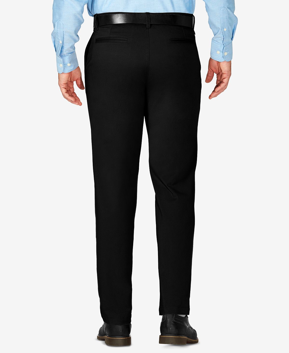Haggar J.m. Luxury Comfort Slim-fit Performance Stretch Casual Pants Black