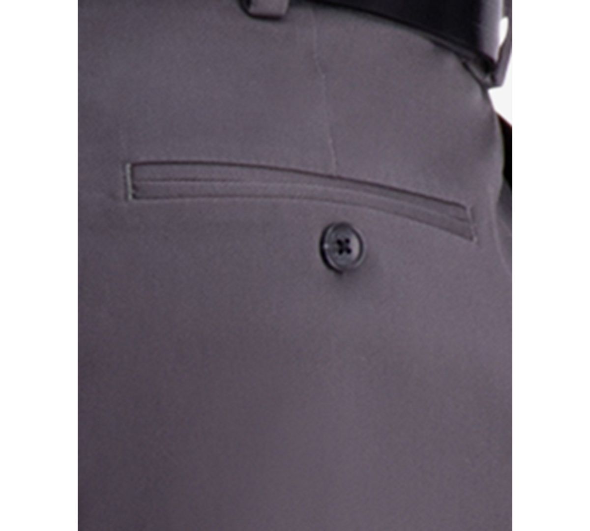 Haggar W2w Pro Relaxed-fit Performance Stretch Non-iron Pleated Casual Pants Charcoal